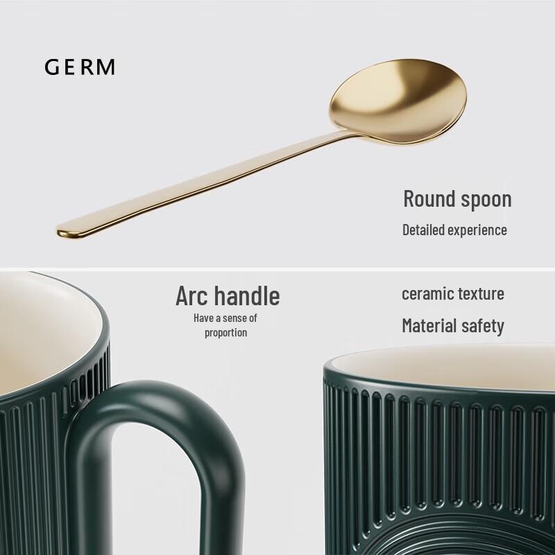

Керамическая кружка Germ GE-22-M4 Лесной зеленый