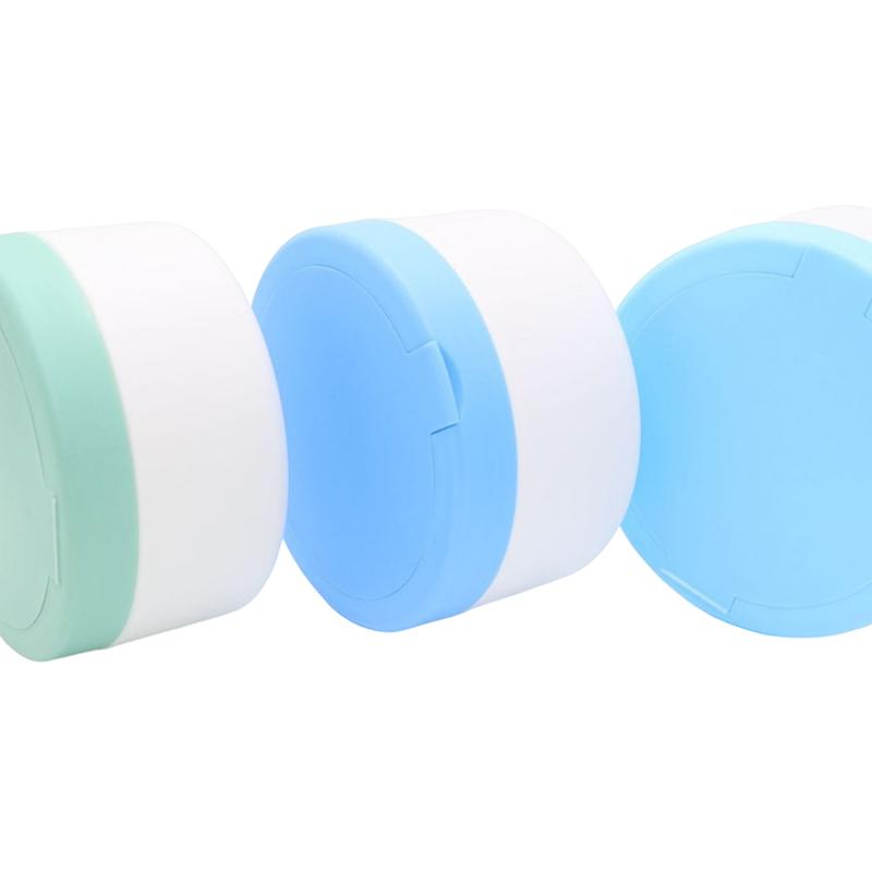 Professional 140g Large-Capacity Baby Powder Puff Box Portable Talcum Container with Sieve for Home, Salon, and Infant Care