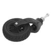 6in Wheelchair Tire Universal PU Hub PVC Tire Steel Strong Bearing Wheelchair Front Castor Wheel