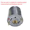 1 Stück Bastelspielzeug Haartrockner Elektrische Ventilatoren Zubehör 360Sh DC12V-24V Motor 13800 U/min Hochgeschwindigkeits-Kohlebürsten-Mikromotor