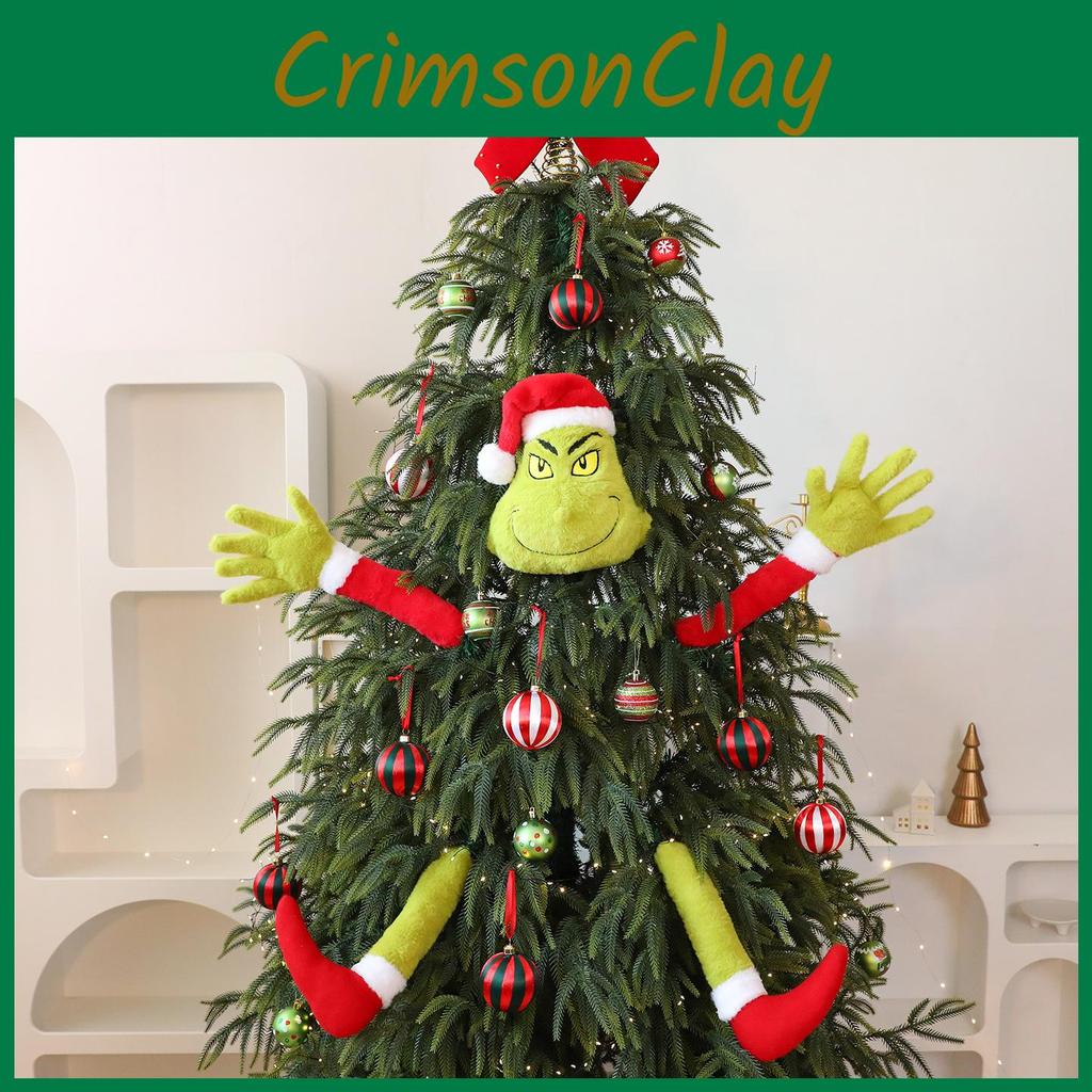 The Plush Plugin Toy With Cartoon Style For Christmas Decorations Tree