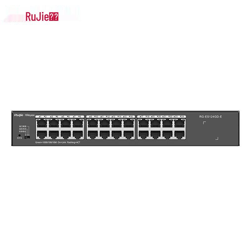 Ruijie RG-ES124GD-E 24-Port Gigabit Unmanaged Switch
