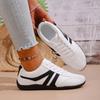 Women'S Street Cleats 2-Sxk Friends Sneaker Women'S Flat Leather Lace Up Casual Shoes Stylish Running Shoes With Shoes For Woman