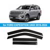Side Window Deflectors for Ford Expedition Max 2018-2023: Rain and Sun Visors