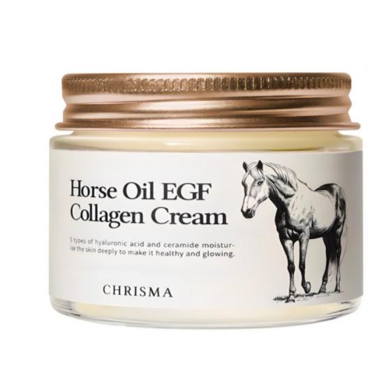 

a0254 Chrisma Horse Oil EGF Collagen Cream 70 g Chrisma Horse Oil EGF Collagen Cream 70 g