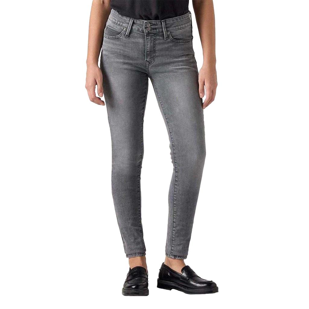 Levis Damskie Jeansy Skinny 711 z Podwójnym Guzikiem