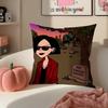 Witty Satirical American Cartoon DDaria Cushion Cover Pillowcase Short Plush Invisible zipper Room Sofa Cushion Cover