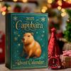 Capybara 24 Days Christmas Countdown Calendar 2D Acrylic Pendant Advent Calendar Xmas Surprise Gifts Tree Decoration