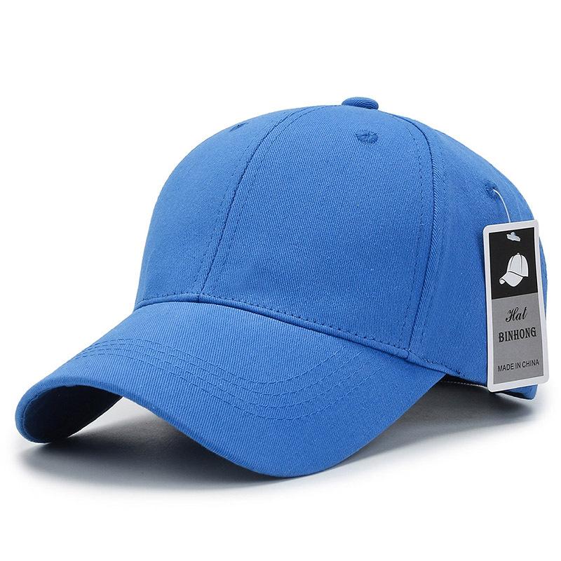 Simple Solid-Color Baseball Cap, Outdoor Sports Style, Dad Cap, Unisex, Adult Size, Black