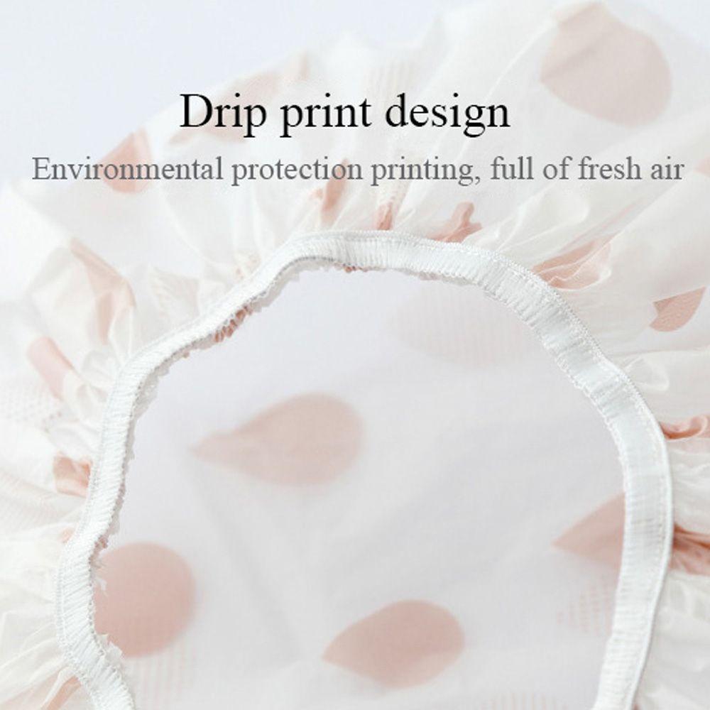 Elastic 1pcs Bathroom Products Adult Women Hotel Shower Cap Hair Cover Bath Hat Head Cover