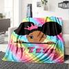 Afro Princess Home Blankets Comfortable Soft Lightweight Multipurpose Blanket For Picnics Sofas Offices Beds Living Rooms Perfect Gift For Friends'