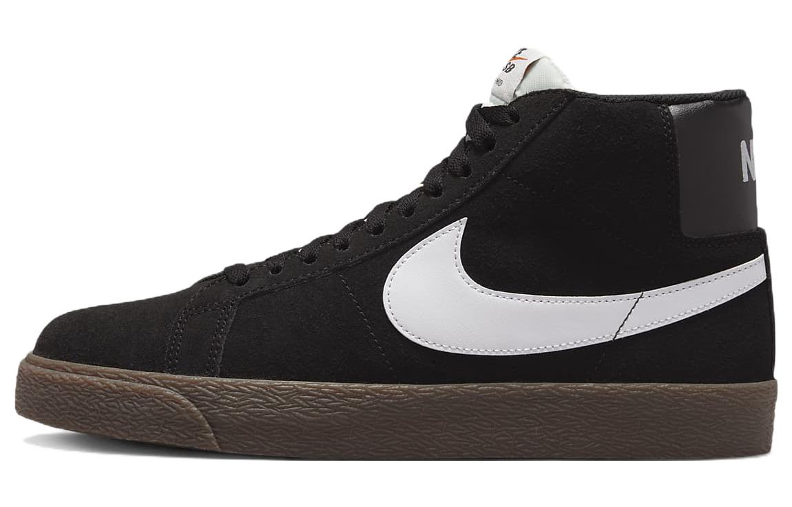 Nike Sb Zoom Blazer Mid Black White Dark Gum 864349-010 47.5