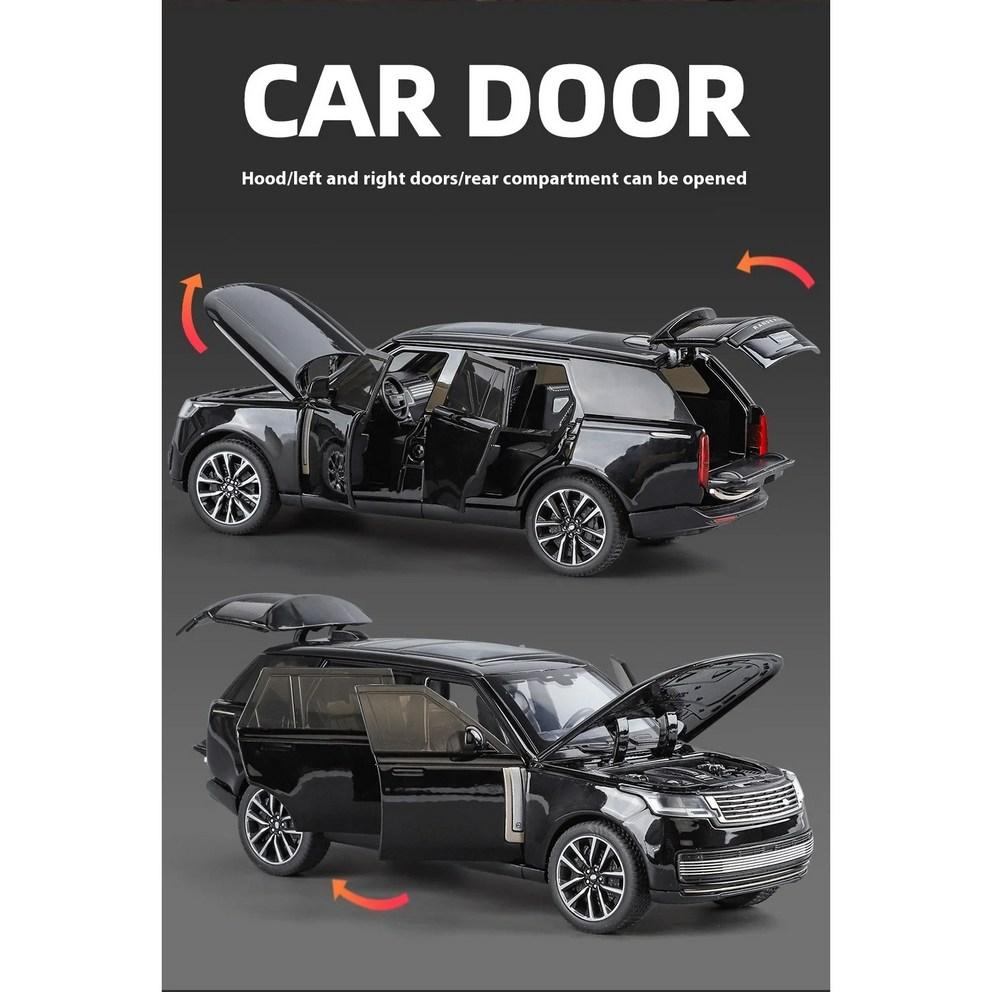 Land Rover Range Rover 1:32er Maßstab Diecast Automodell - Schwarze Edition