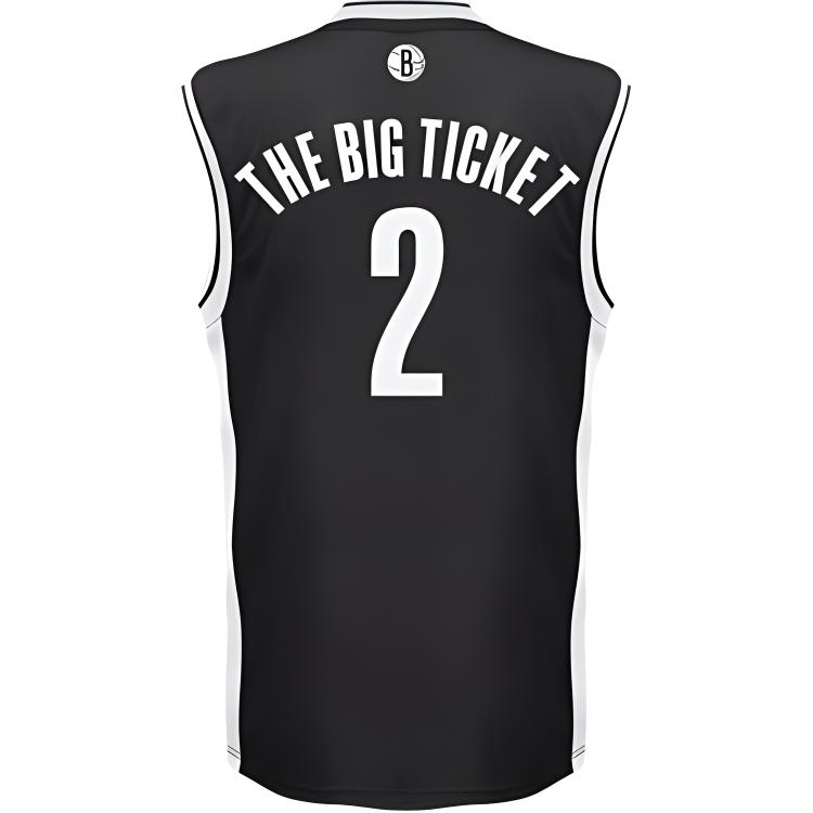 Adidas NBA Brooklyn Nets Garnett 2 Replica Basketball Jersey Men jersey Black DBV2220