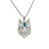 Animal Halloween Necklace Zinc Zinc Alloy Hip Hop Neck Chains Cool Luminous Pendant Necklace  Women Men