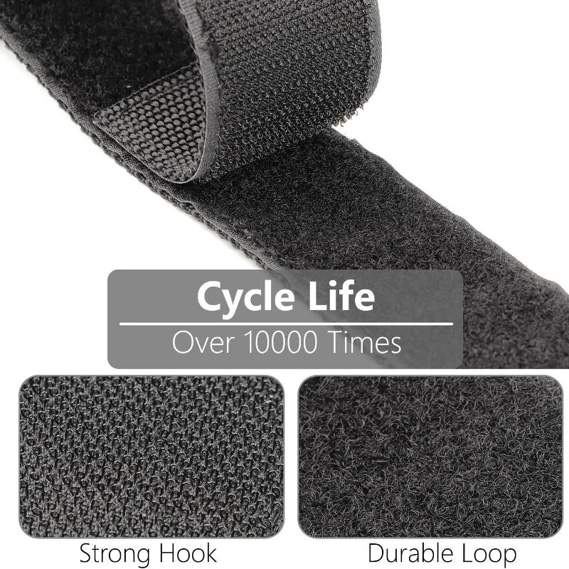 5 PCS Cord Organizer Holder with Rotate Buckle Wire Manager Power Cord Management Nylon Heavy Cord Storage Straps for Cables Hoses