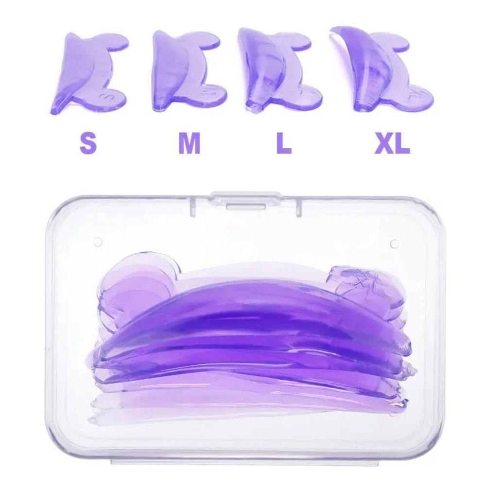 4Pairs Applicator Tools Eyelash Extension Silicone Pads Silicone Lash Lift Pad for Eyelashes