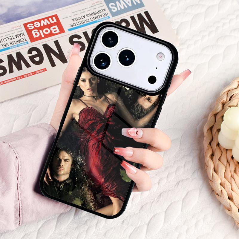 The Vampire Diaries Print Phone Case For IPhone 17 16e 15 14 13 12 11 Pro Max Air Mini Soft Protective Cover