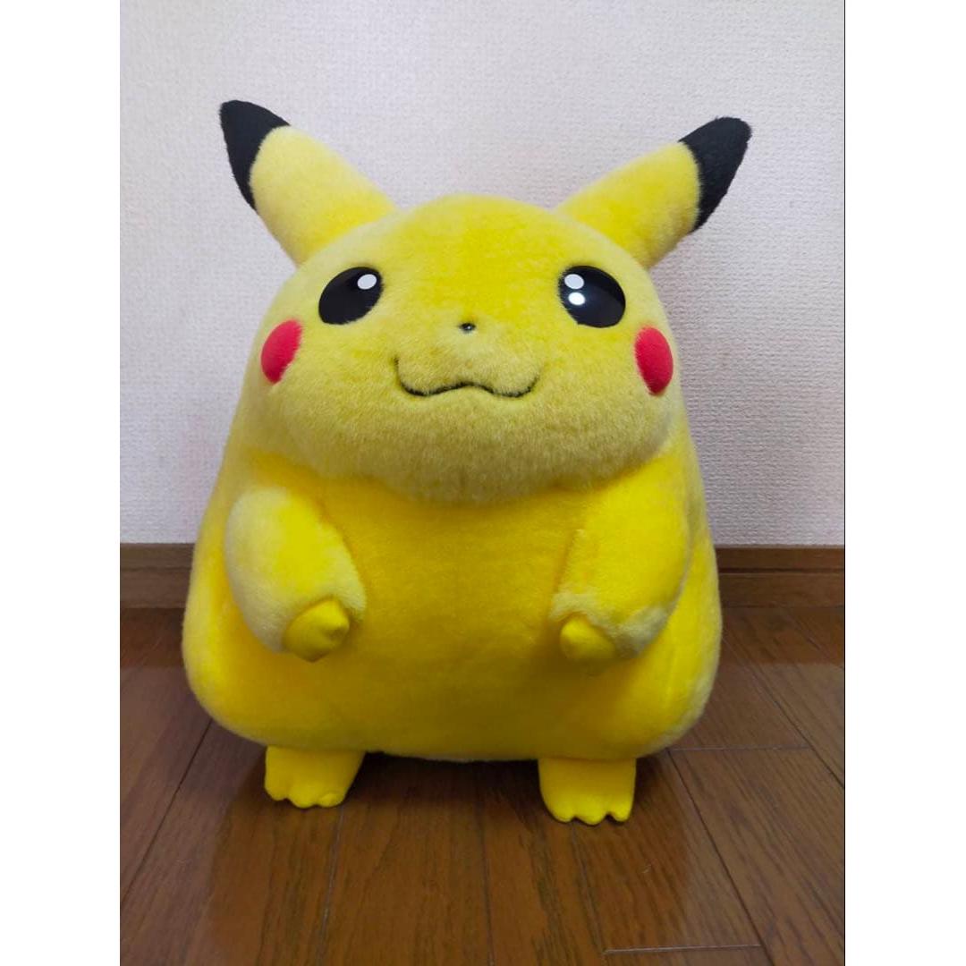 meiji Carl Sweepstakes Application Pikachu Talking Piggy Bank Plush Toy Rare Not for Sale