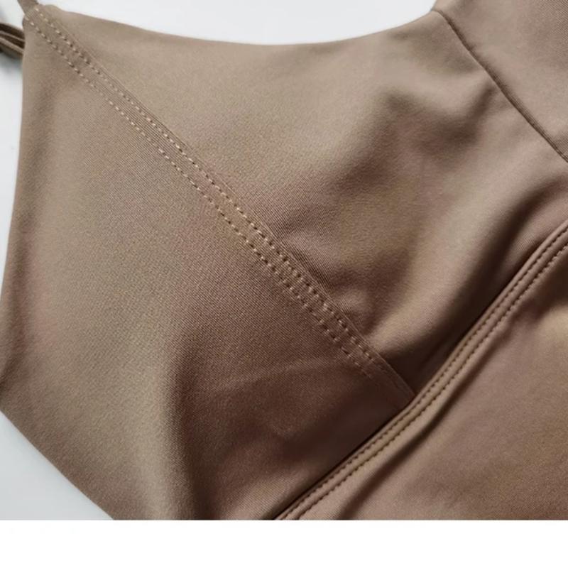 High Quality Seamless Women Underwear Sexy Backless Wireless Bra Classic Sling Vest Brassiere Insert Gasket Push Up Bra Lingerie