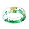 Groovy Ring Unisex Trendy Multicolor Ink Transparent Resin Ring Party