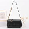 Leather Bag New Spring and Summer Retro Bag Women's Underarm Bag High-end Niche Design Shoulder Messenger Bag