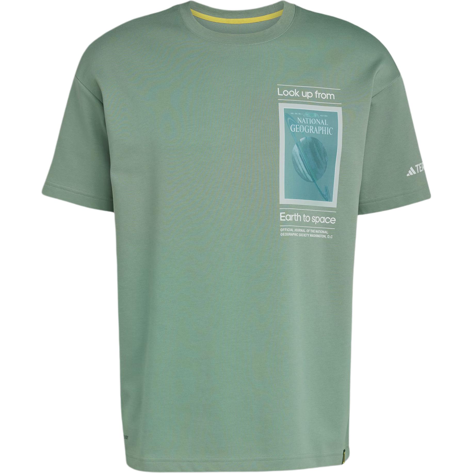 

Adidas Terrex X National Geographic Collaboration Ng U Ar F Gfx T American Outdoor Quick-Dry Retro Sports Short Sleeve T-Shirt Unisex Tops JD5963 XL