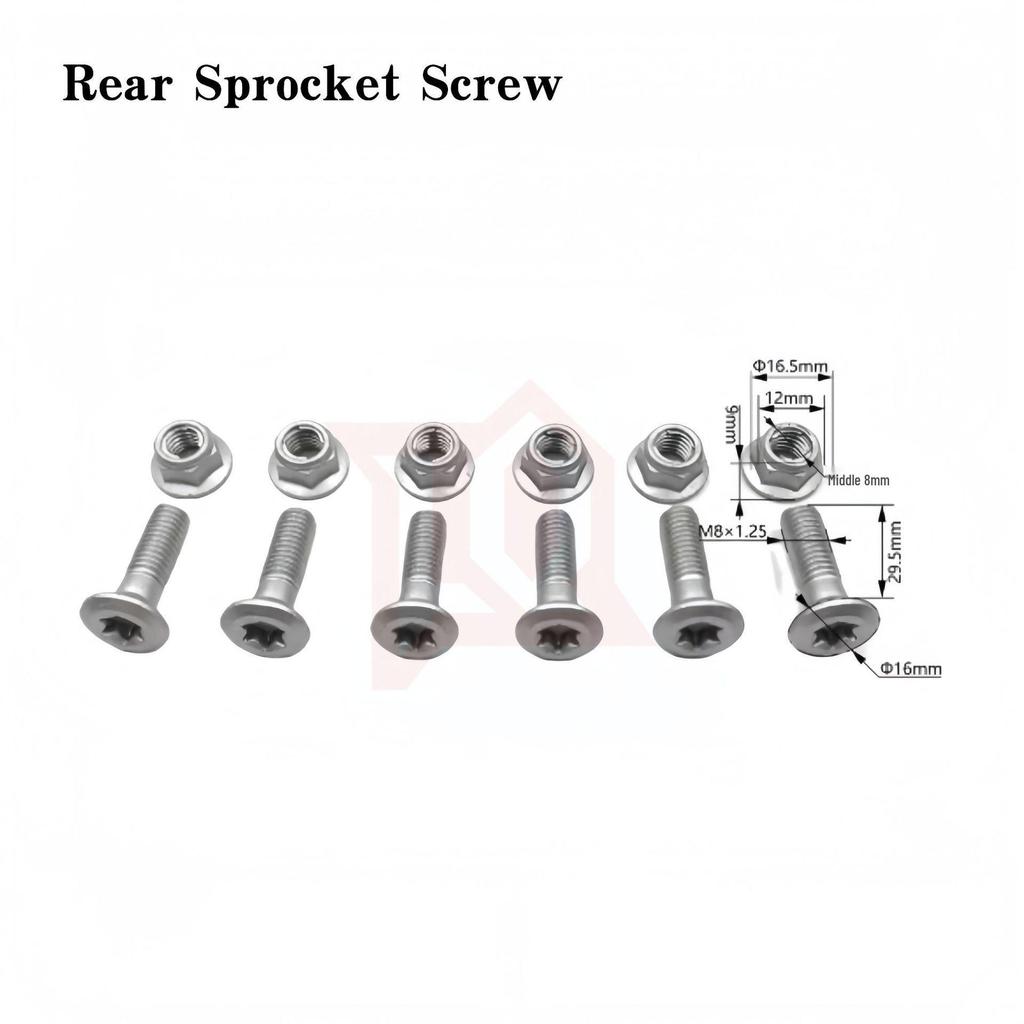KTM EXC SX XCW Motorcycle Sprocket Damper Installation Screws