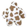 Livheart Funio Medium Body Brown 55cm Milky Dot Kissen, (ca. lange), Muster, Kissen in Menschenform, 87413-32