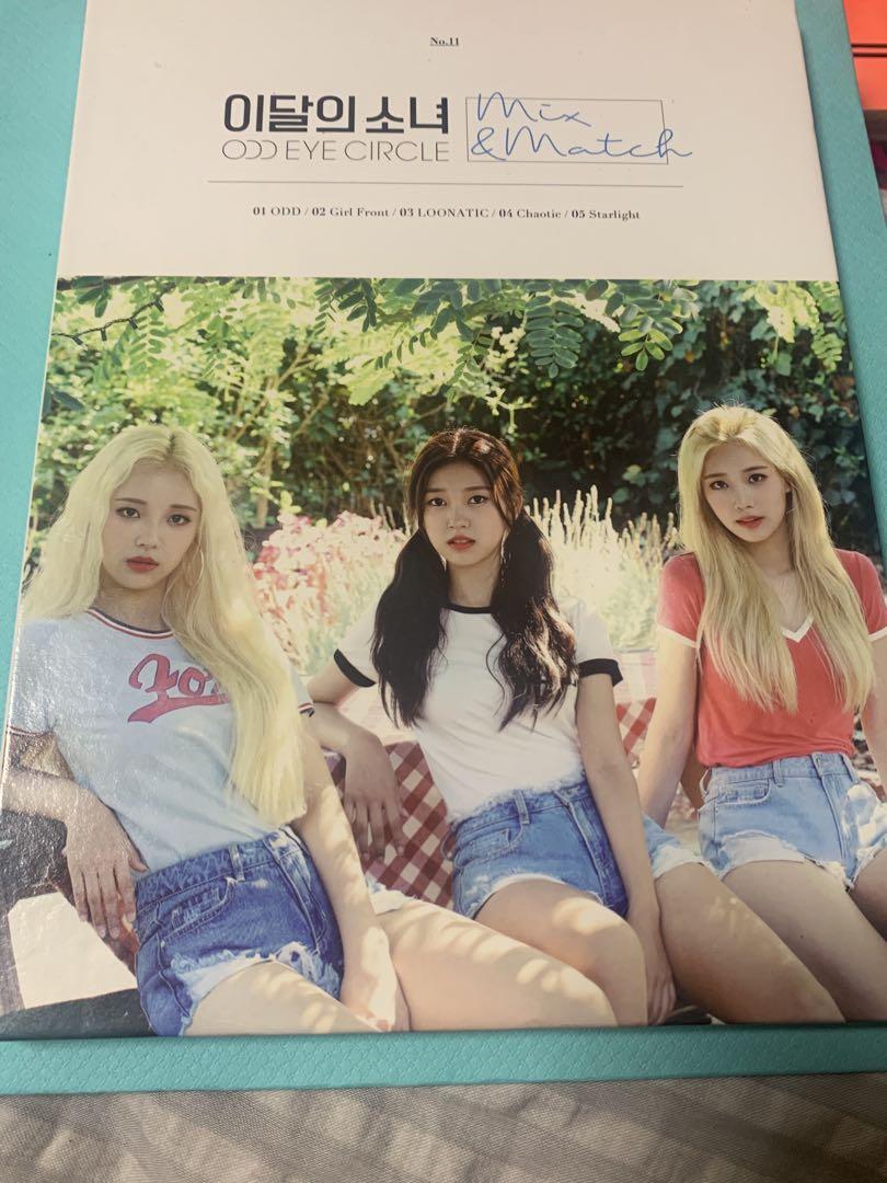 

[USED] LOONA ODD EYE CIRCLE Album Signed CD