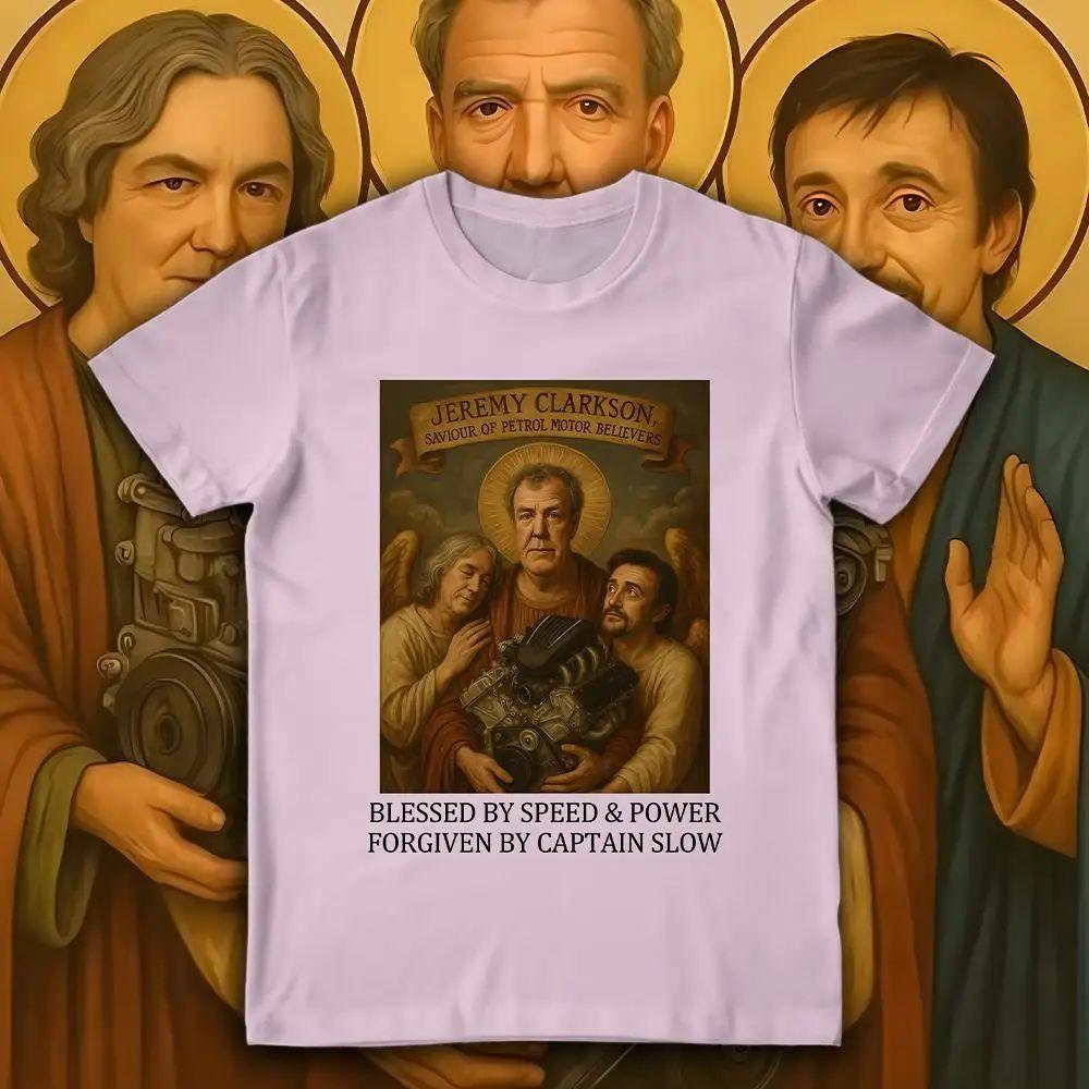 Mode Lustige Meme Grafik Tops Jeremy Clarkson Schütze uns vor Elektromotoren T-Shirt Vintage Täglich Lässig Streetwear Unisex