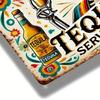 Vintage Tequila Metal Tin Sign Rustic Bar Decor Retro Wall Art Man Cave Pub Sign
