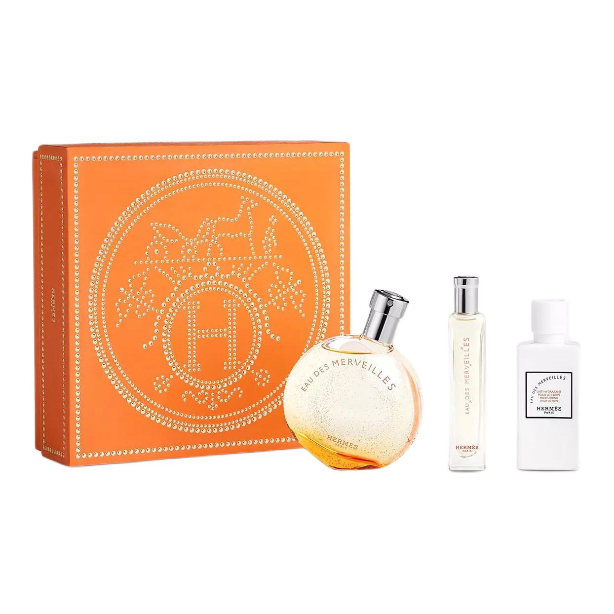HERMES Limited Orange & Starlight Perfume Sets Eau De Toilette Lemon Essential Oil 50ml+15ml+40ml 50ml+15ml+40ml