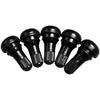 BLACKHORSE-RACING 25 Pack TR412 Rubber Tire Snap-In Short Valve Stem ATV Lawn Mower Garden Tractor Plug Stem For Tubeless 0.453” 11.5Mm Rim Holes