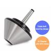 A34R Live Center For Lathe, MT2 5" Bull Nose, Silver Umbrella Head,120Mm Machine Milling Tool