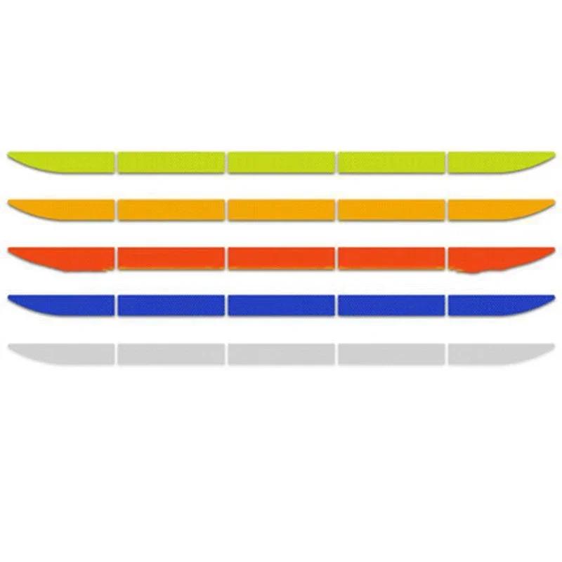 Car Sticker Reflective Warning Safety Tape Anti Collision Warning Reflective Sticker for Automobile Trunk Night Reflective Decal