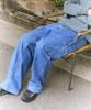 Snow Peak TAKIBI Denim Pants and Light Size L PA-25AU008, Men's Women's, Blue,