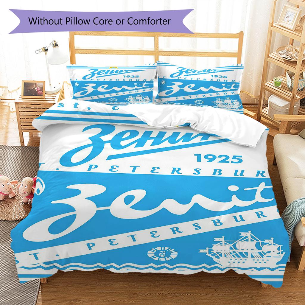 Zenit Bedding Quilt Set Quilt Cover Pillowcase Home Decoration Birthday Gift (1 * Duvet Cover + 2 * Pillowcase, Without Core)