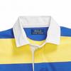 Polo Ralph Lauren Logo Embroidered Striped Long Sleeve Loose Polo Shirt Men tops Cobalt-Blue 710900566-016
