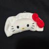 Cartoon Anime Kt Cat Plush Toy Keychain Kawaii Dumplings Pendant  Funny Backpack Decoration Accessories Birthday Gift