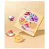 Worthbuy - Set of 5: Dessert Print Triangle Powder Puff (Various Designs)