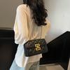 Rhombus chain bag winter women's 2025 new high-end versatile messenger bag fashion explosion shoulder small square bag