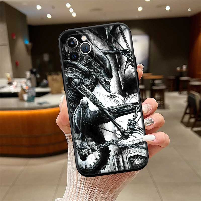 NH4 Aliens vs Predator Xenomorph New High-End Shell Phone Case for Redmi Note 8 9 Pro Max 9S 9T 9C NFC 8T 8A 10A A4