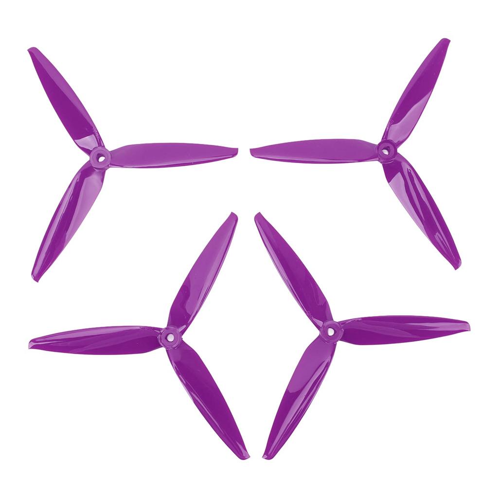 10 Pairs 7040 3 Blade Propeller Durable Polycarbonate Lightweight Replacement Tri Blade Propeller for 7inch 8inch FPV