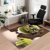 Teppich mit Shrek-Aufdruck, für Bürostuhl Wohnzimmer Schlafzimmer Küchenraum Dekoration Geschenke.