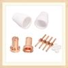 60Pcs Ceramic + Metal Air Plasma Cutting Cutter Consumables Extended TIP Nozzle Electrode For PT31 LG40 Torch CUT-50D