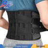 Unisex Adjustable Sports Lumbar Support Belt – Breathable Mesh Waist Protector for Fitness