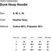 Thisisneverthat Dunk Hoop Hoodie Heather Grey