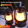 Solar-Powered Three-Color Camping Lantern with Stepless Dimming
