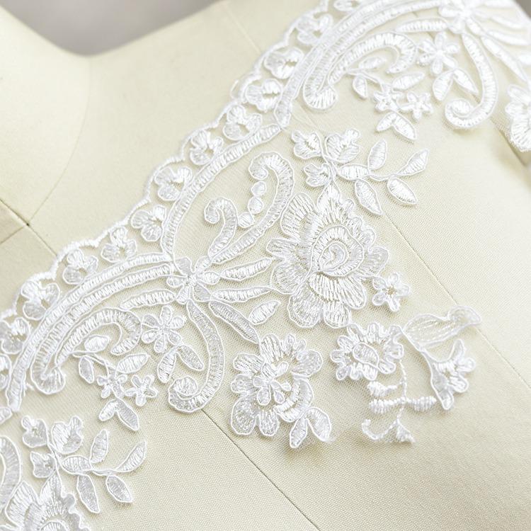 Wedding Veil Handmade Diy Lace Material, Lace Embroidery Car Bone Lace Fabric Clothing Tablecloth Decorative Fabric